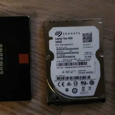 삼성 SSD 840 250GB 및 HDD