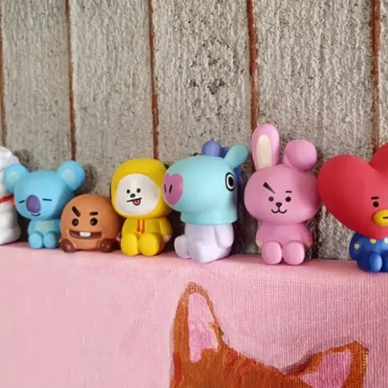 [일괄]BT21모니터피규어