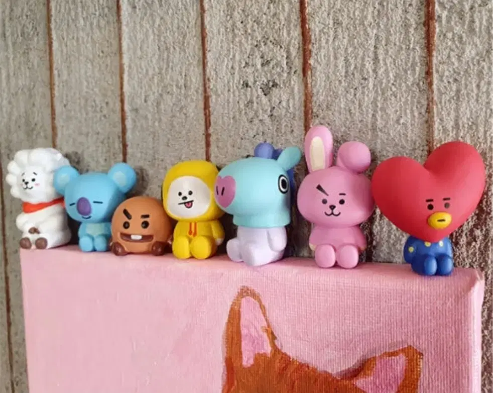 [일괄]BT21모니터피규어