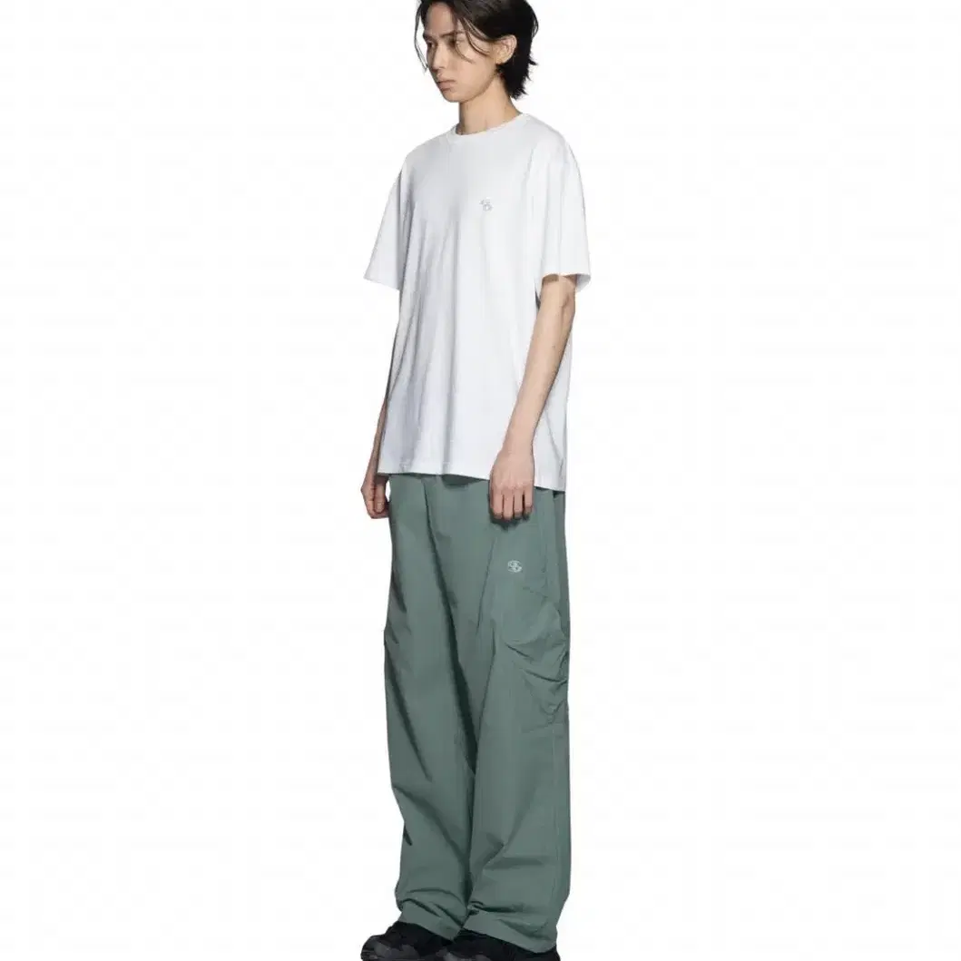 산산기어 SANSAN GEAR 23SS CUBIC PANTS - TEAL