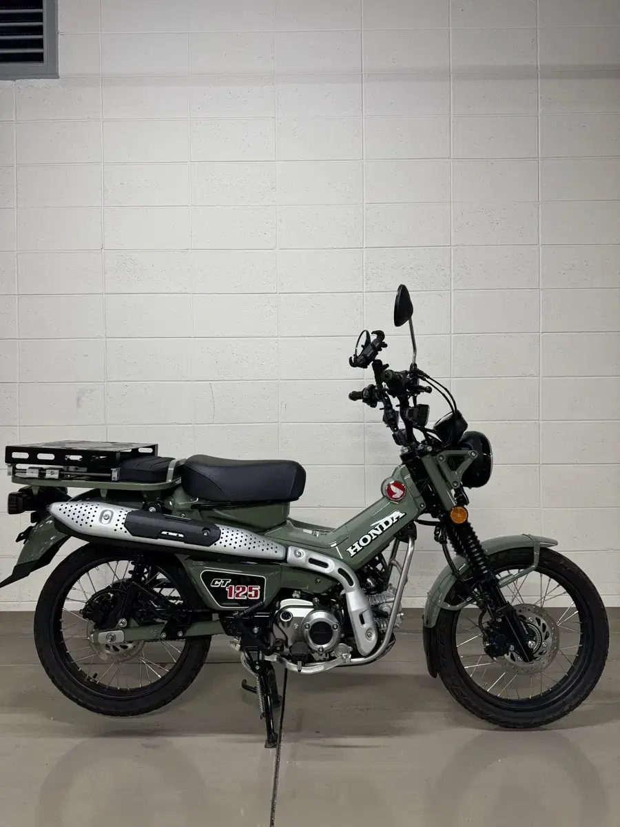 혼다 헌터커브 CT 125 그린 945km 신차급