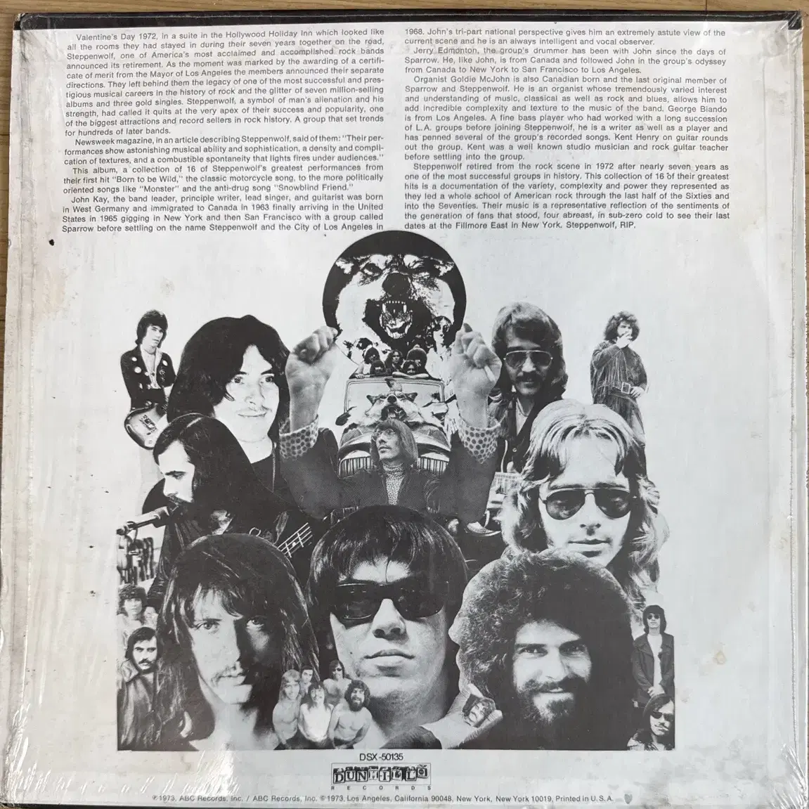 Steppenwolf - 16 Greatest Hits LP