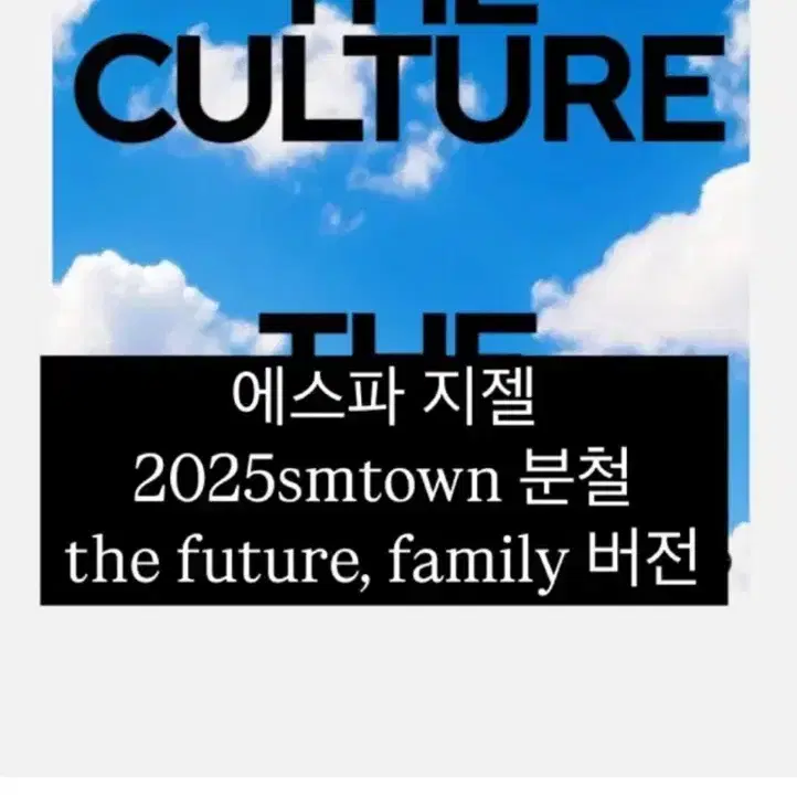 지젤만 남음!) 2025 smtown thefuture,family 버전