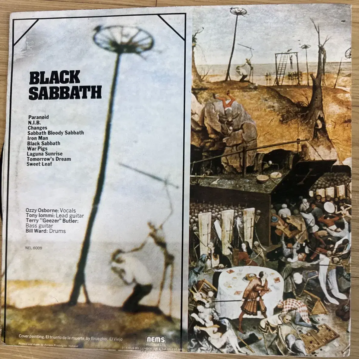 Black Sabbath - Greatest Hits LP