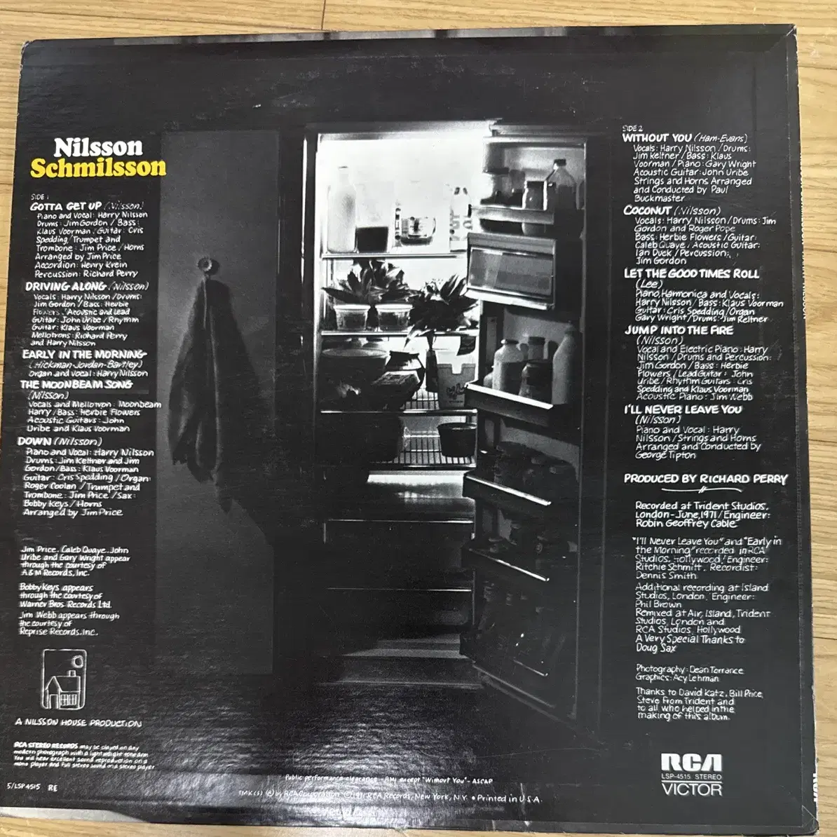 Nilsson - Nilsson Schmilsson LP