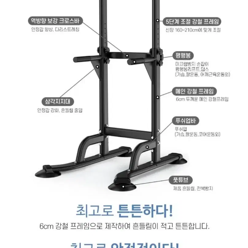 홈짐 풀업 딥스 턱걸이 기구 판매합니다