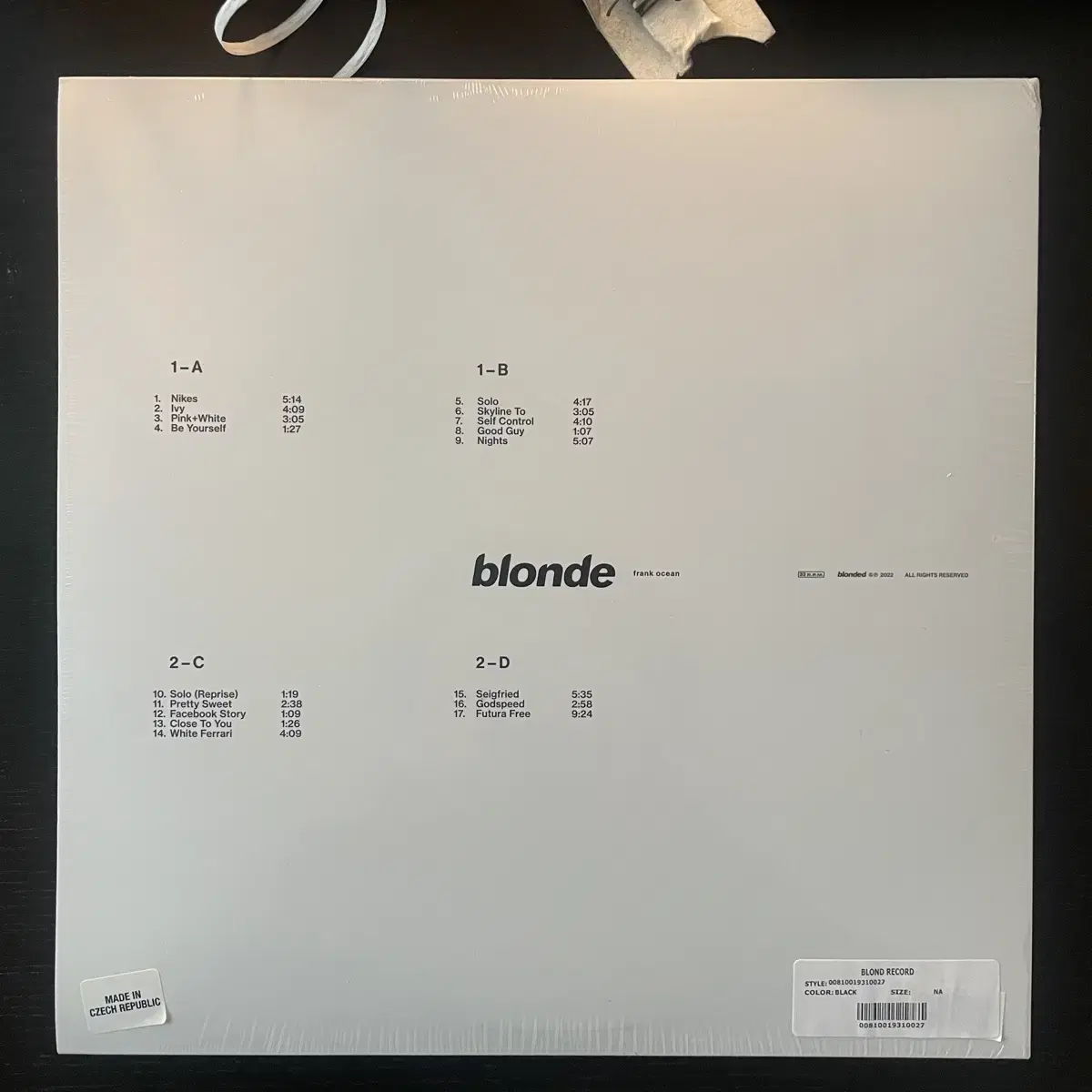 blonde lp