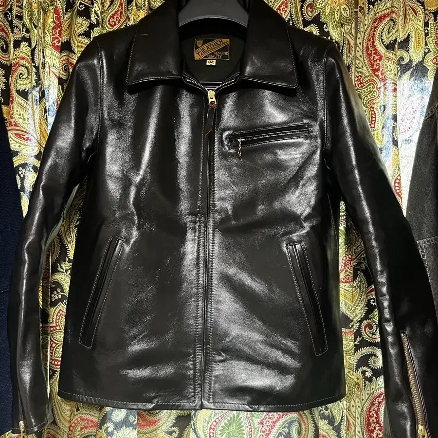 38) y2leather pr-65 홀스하이드 자켓