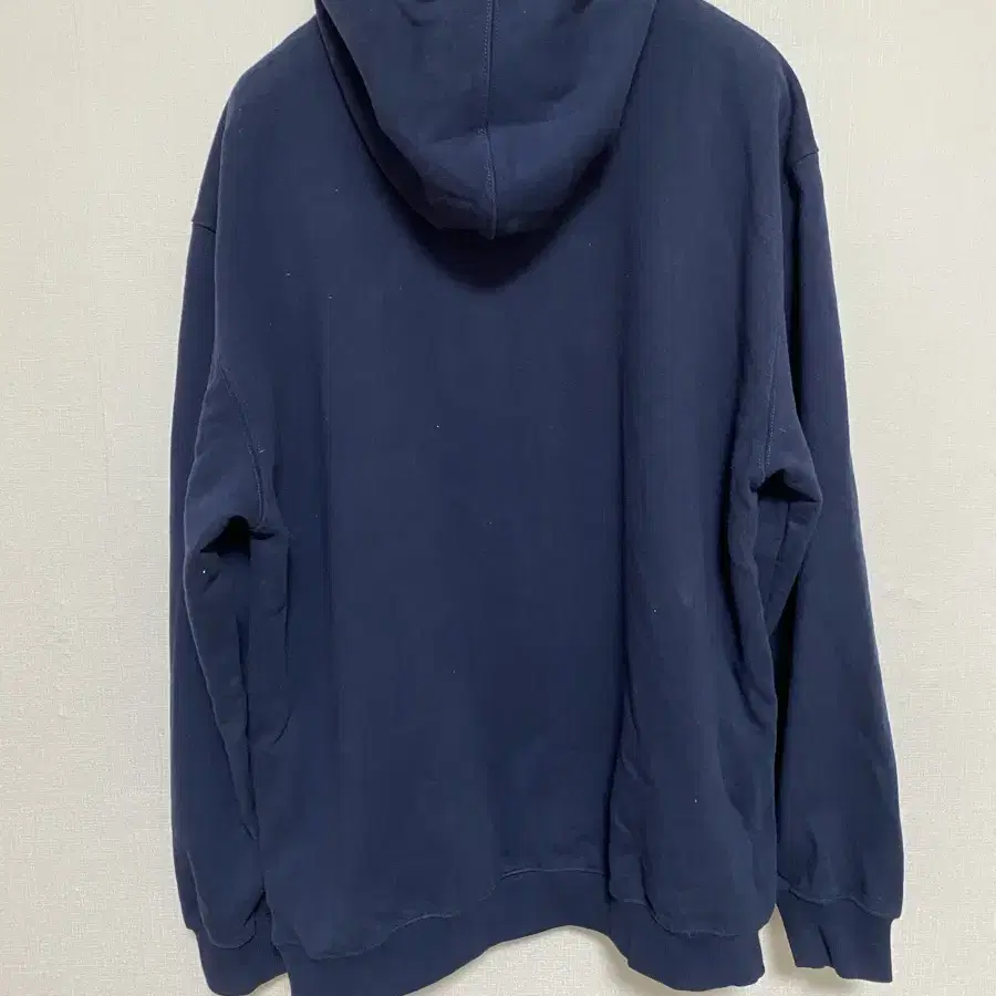 예스아이씨 Arch Logo Hoodie Navy