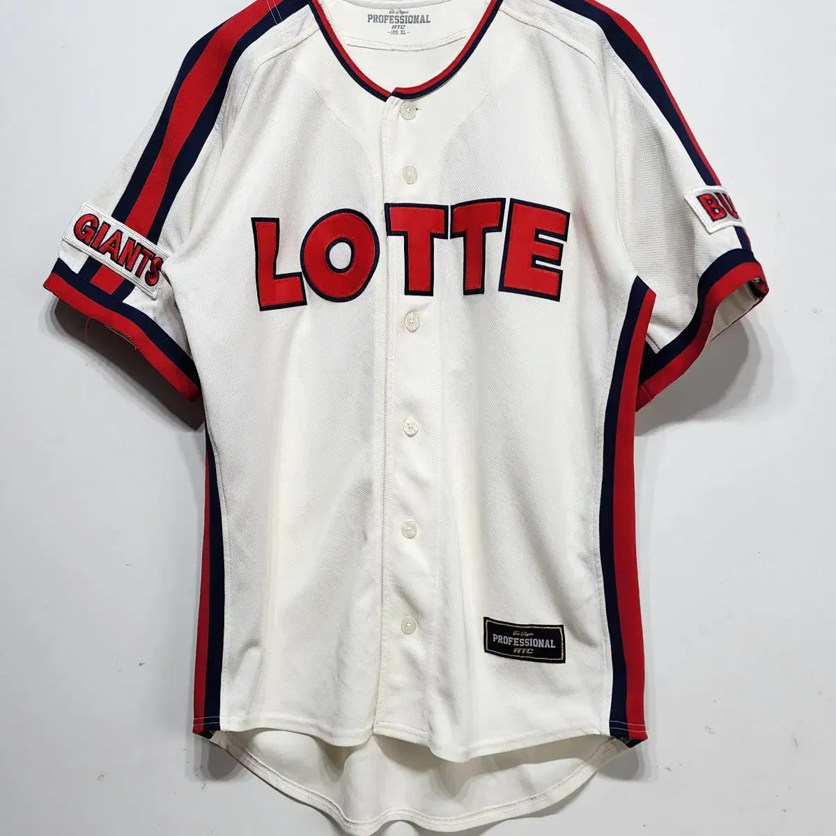 롯데자이언츠 LOTTE GIANTS올드김원중 34마킹 야구유니폼XL