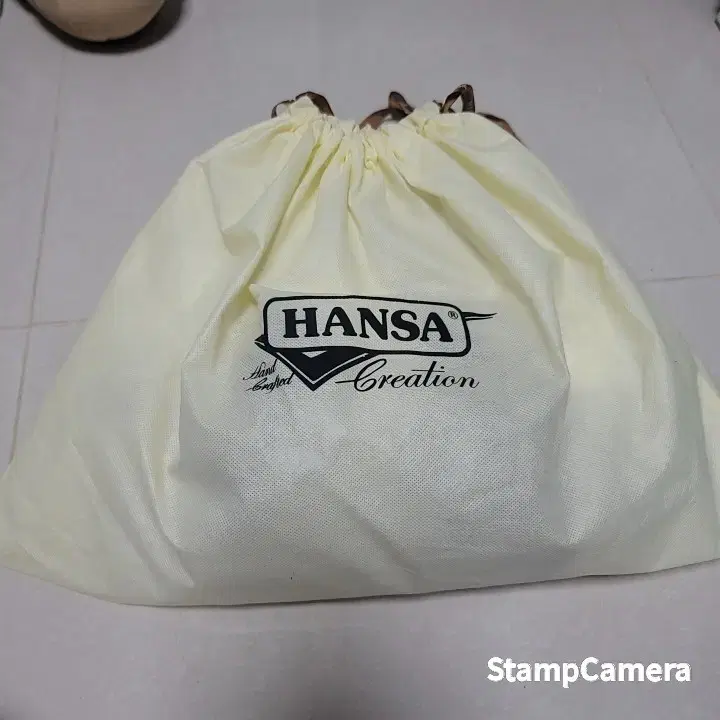 HANSA 토이 브라운판다 인형 32cm