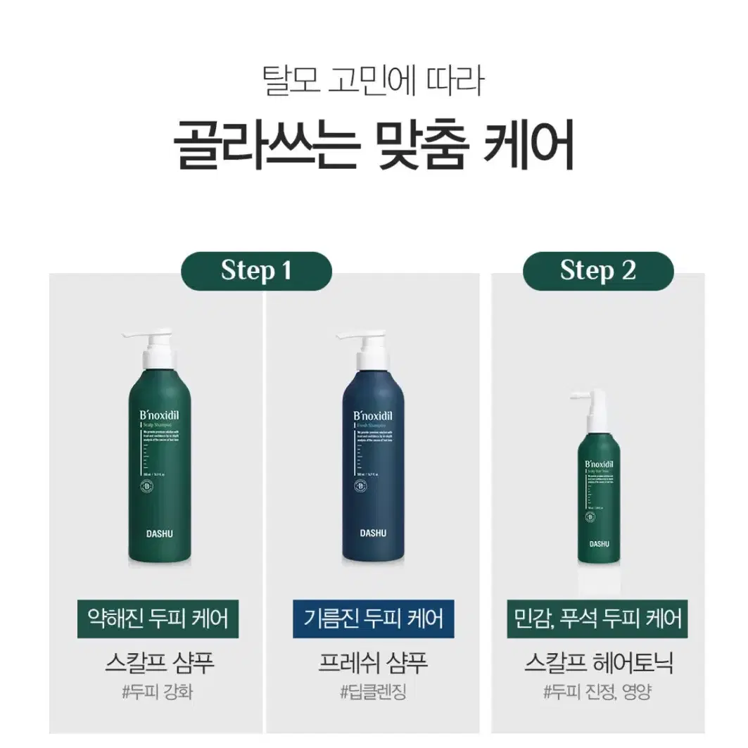 (새상품) 다슈 비녹시딜 비건 스칼프 헤어토닉 100ml