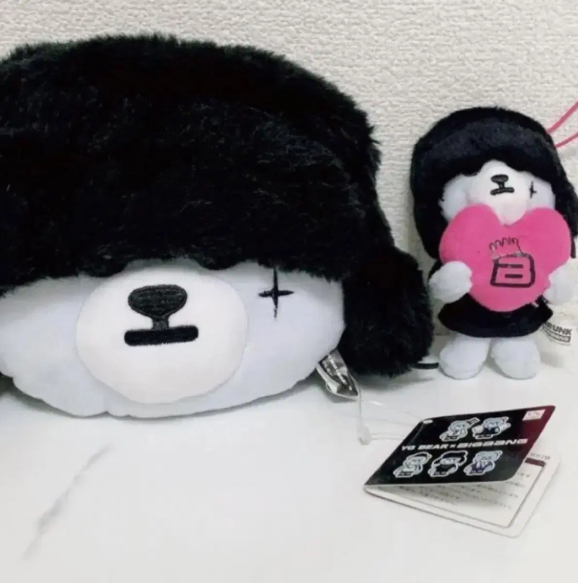 연락X)) 빅뱅 krunk 지디 지드래곤 권지용 콜라보 인형 핑크 탑