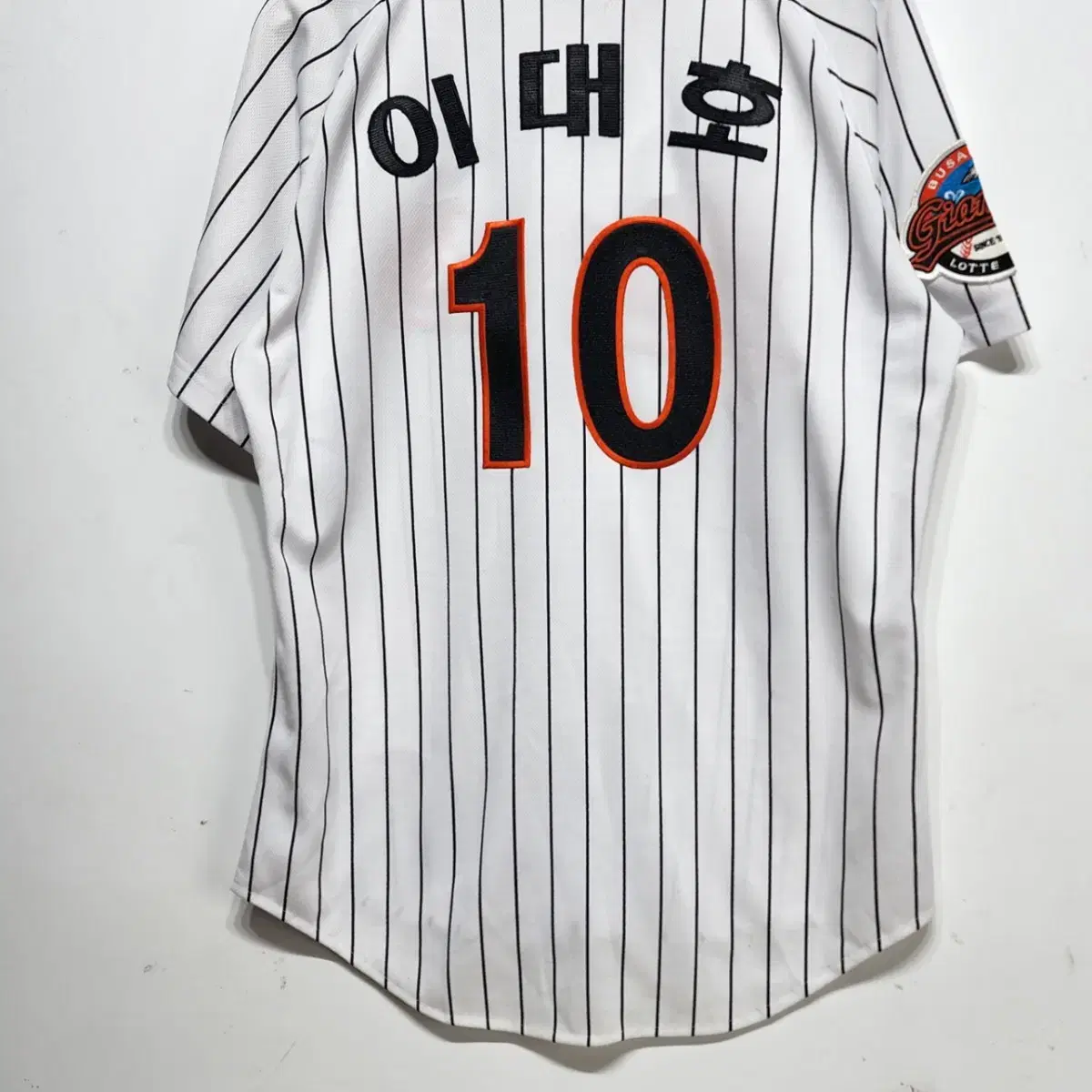 롯데자이언츠 LOTTE GIANTS 올드 이대호10 마킹 아ㅓ구유니폼XL