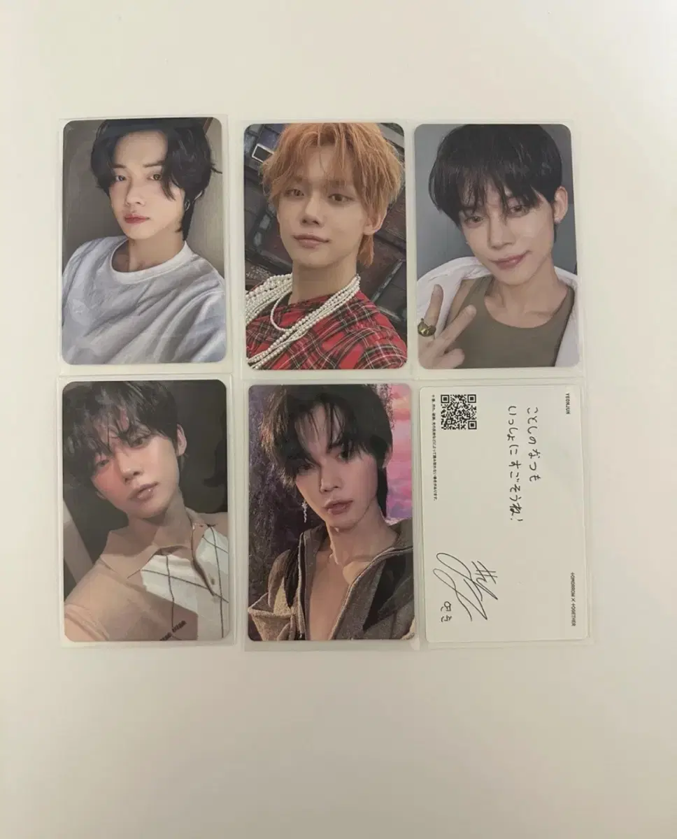 (Bulk) txt yeonjun youth Weverse version ld album photocard WTS