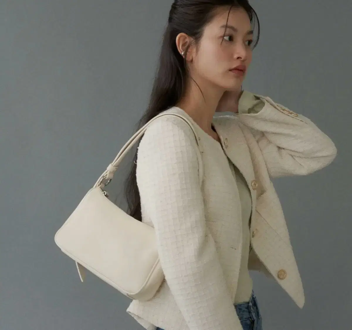 르아보네  Liv bag cloud white 판매  !