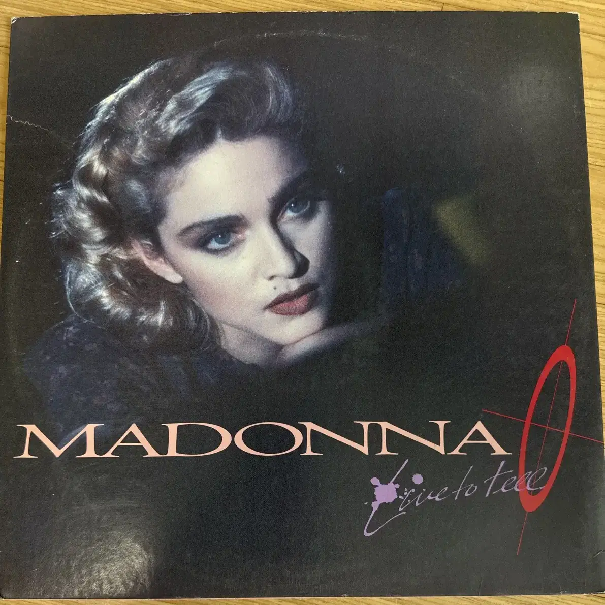 Madonna - Live to Tell 싱글 LP