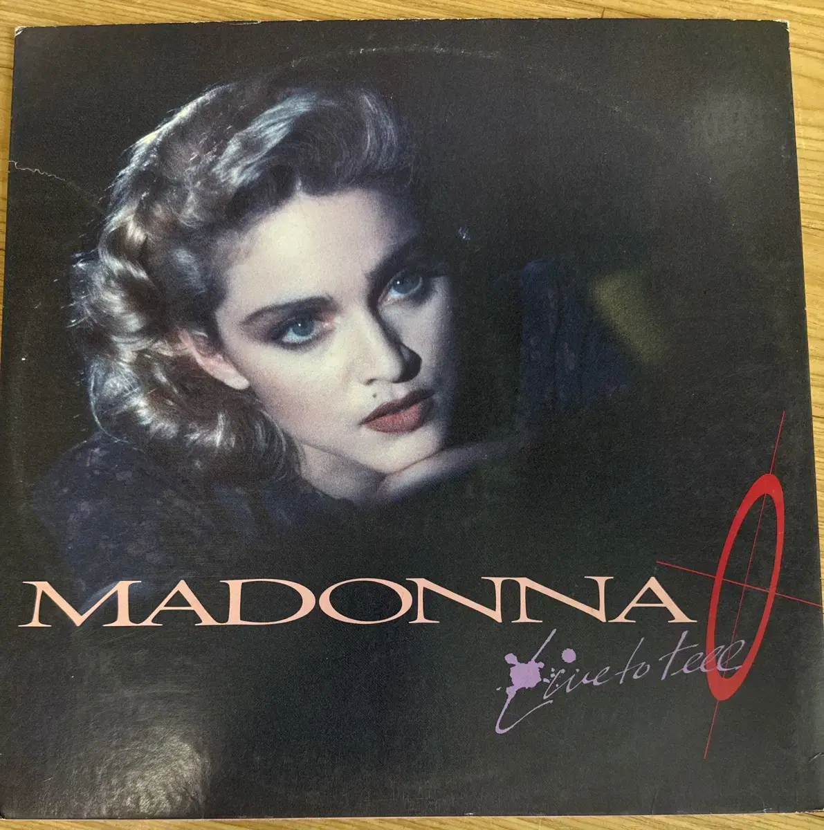 Madonna - Live to Tell 싱글 LP