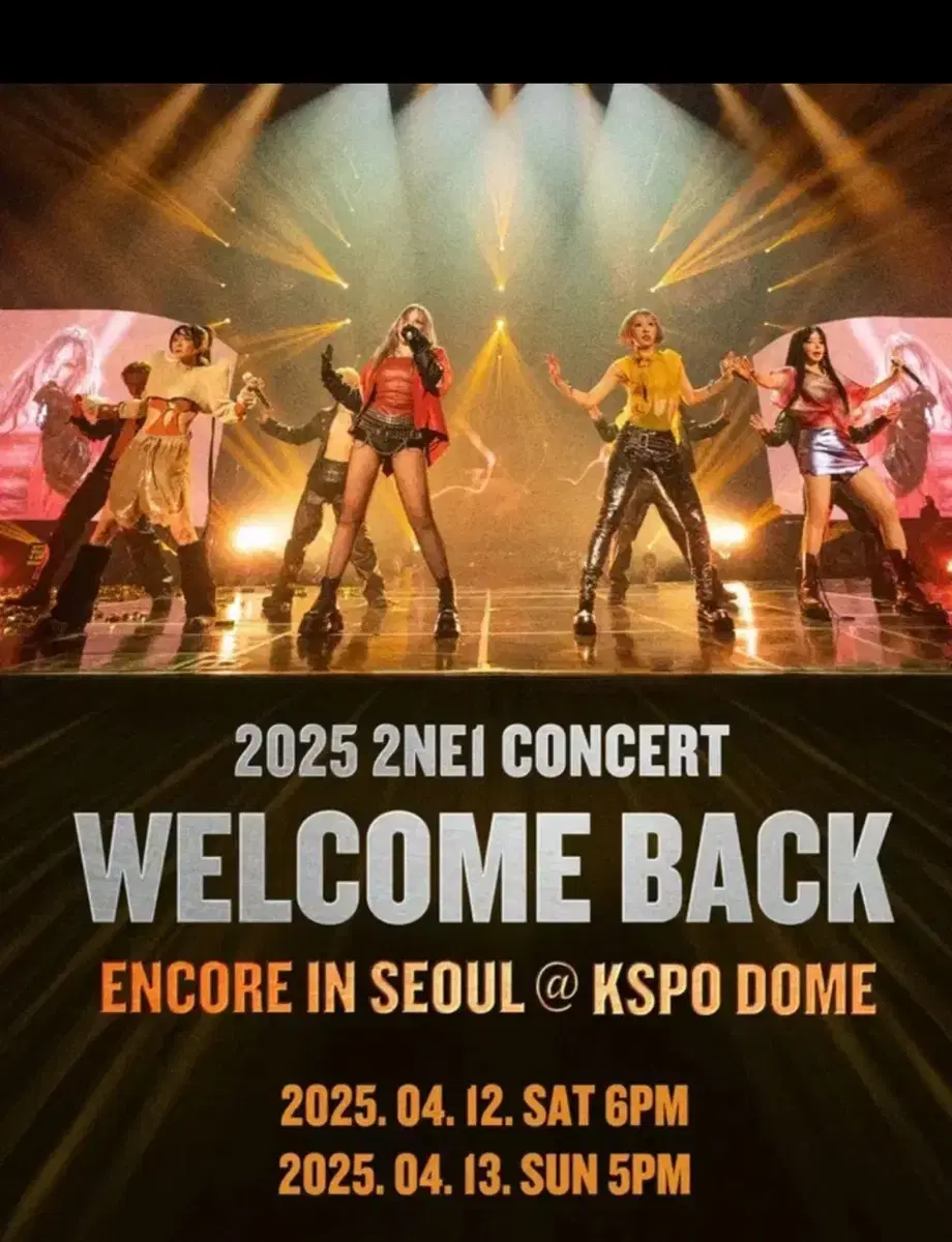 2NE1 앵콜 콘서트 선예매 대리티켓팅