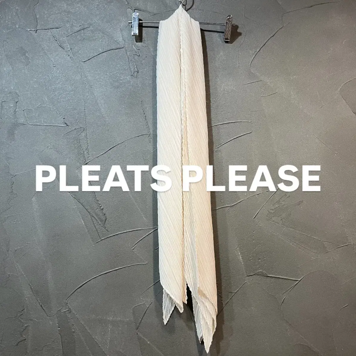 PLEATS PLEASE 플리츠 플리즈 스카프