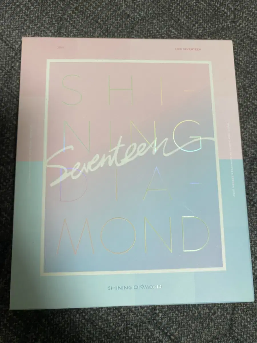 세븐틴 2016 샤다콘 DVD shining diamond 콘서트