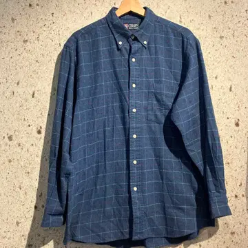 90s CHAPS RALPH LAUREN 체크 무늬 플란넬 셔츠 빈티지