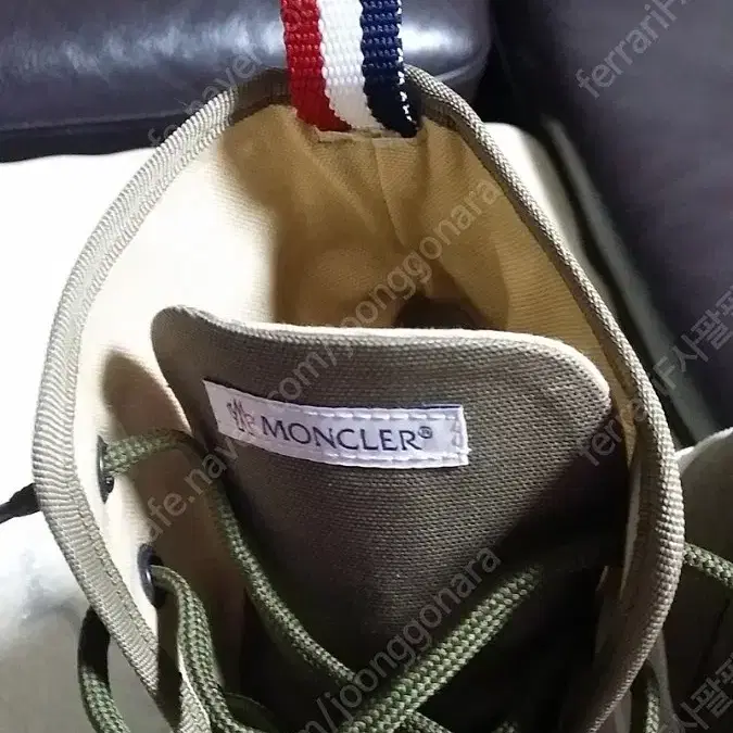 (급매) 몽클레어 하이탑 컴뱃 부츠=  MONCLER