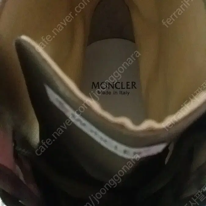 (급매) 몽클레어 하이탑 컴뱃 부츠=  MONCLER