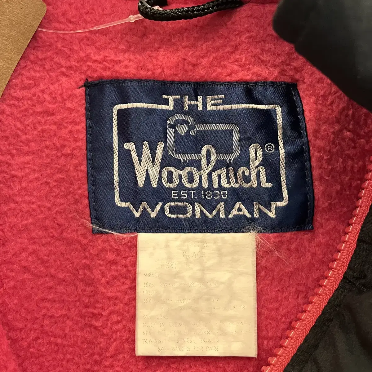 80s Woolrich 울리치 플리스 베스트