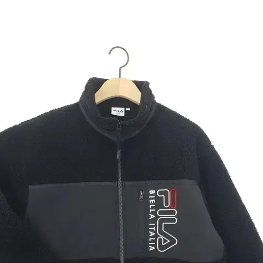 필라 FILA 빅로고 후리스 뽀글이 블랙 3400057