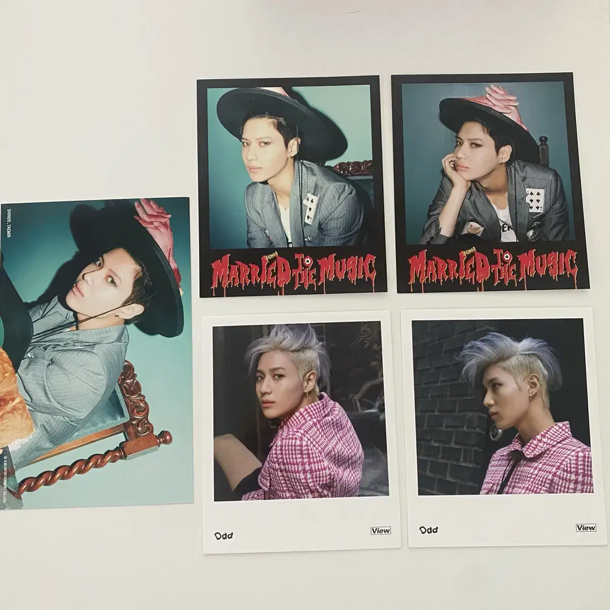 샤이니 태민 뷰+메리뮤 폴라set