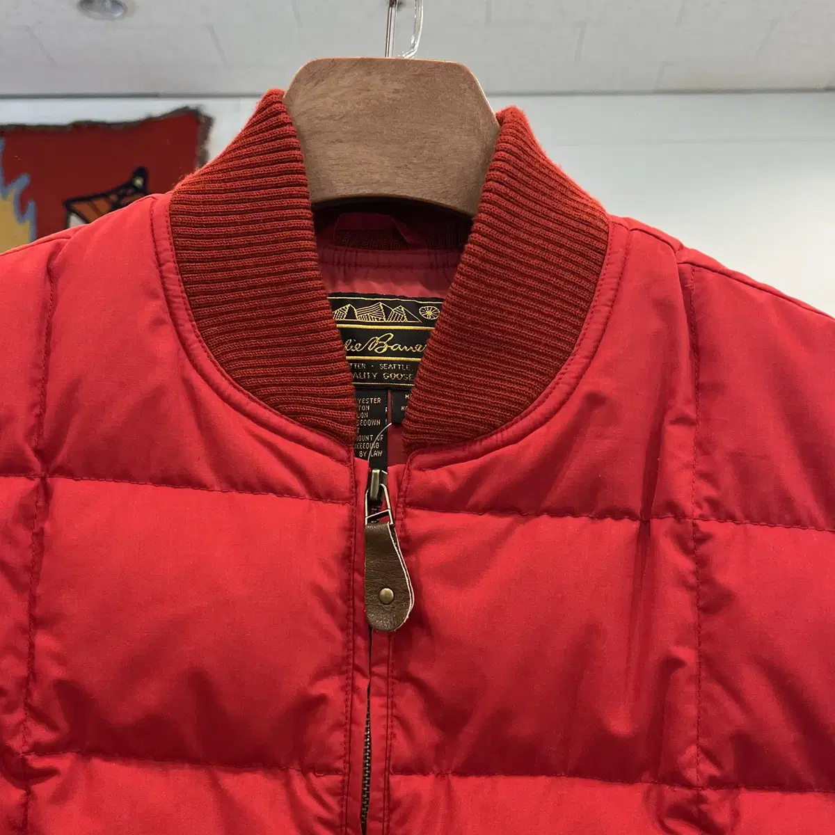 80-90s Eddie Bauer 에디바우어 구스다운 패딩 베스트