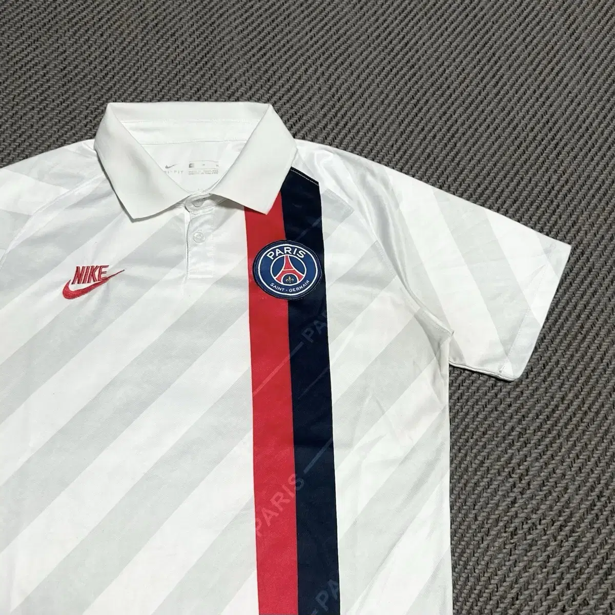 [ M ] Nike 나이키 PSG 음바페 기능성 카라티 유니폼