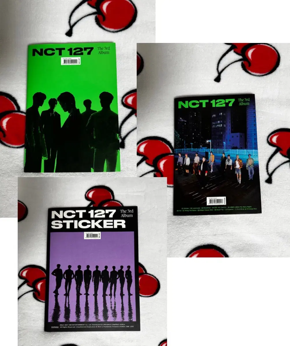 [NCT 127] STICKER 앨범 세트