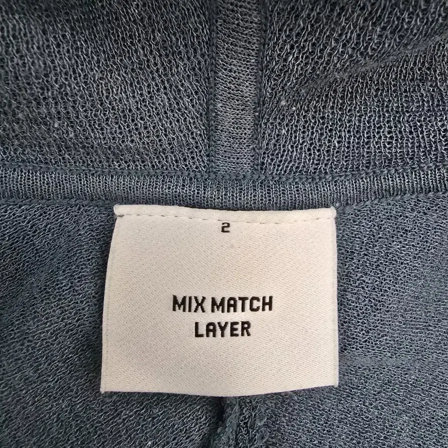 한섬 MIX MATCH LAYER 마 후드니트