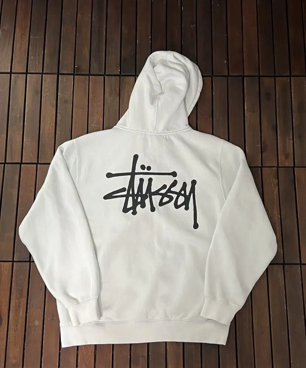 Stussy 스투시 베이직 기모 후드티