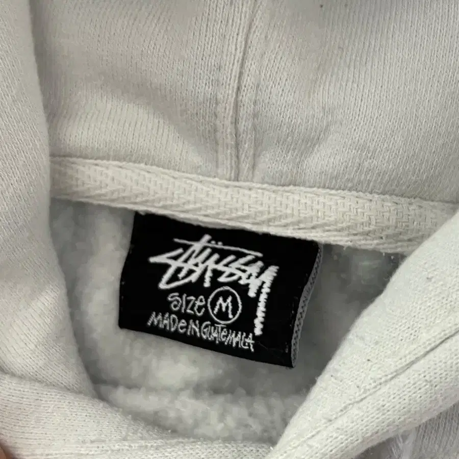 Stussy 스투시 베이직 기모 후드티