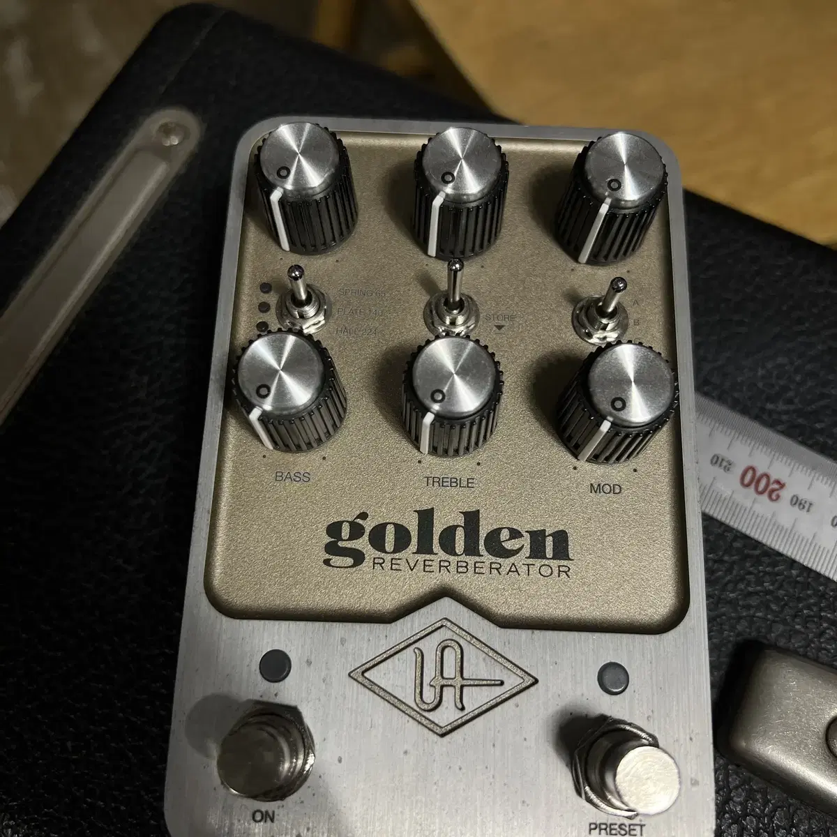 uafx golden reverb 골든 리버브 이팩터 이펙터 페달