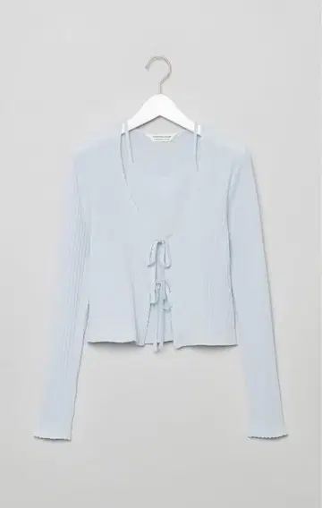 BEAUTIFUL PEOPLE 코튼 시어 러브 가디건