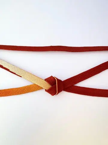 [허리띠] 고려조 손매듭 손매듭 리버서블