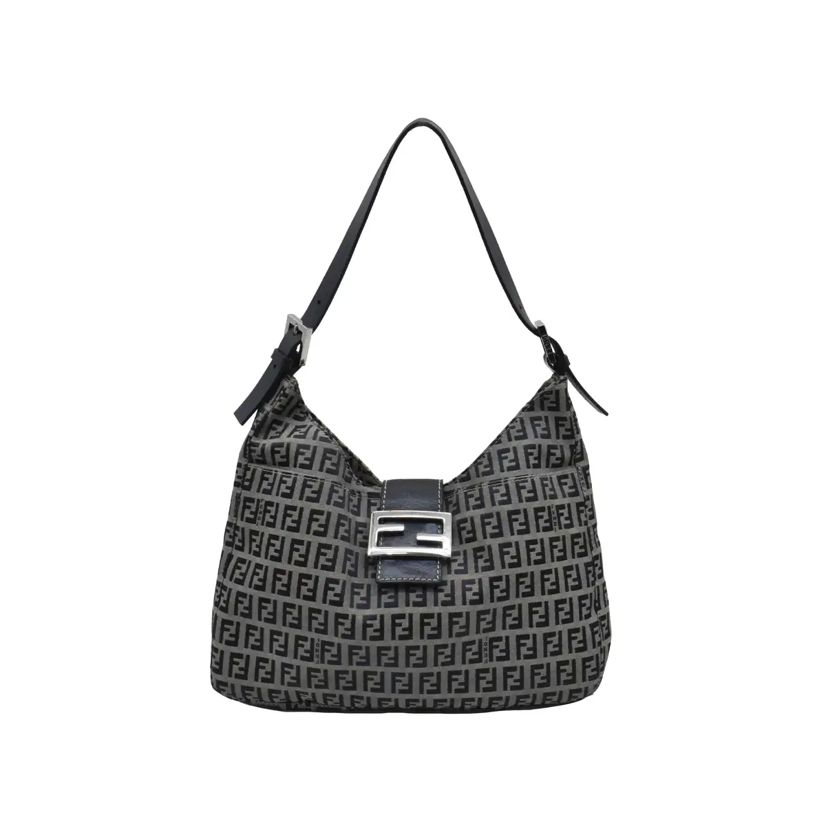 [정품] FENDI 펜디 주카 나일론 버클 호보백 11004