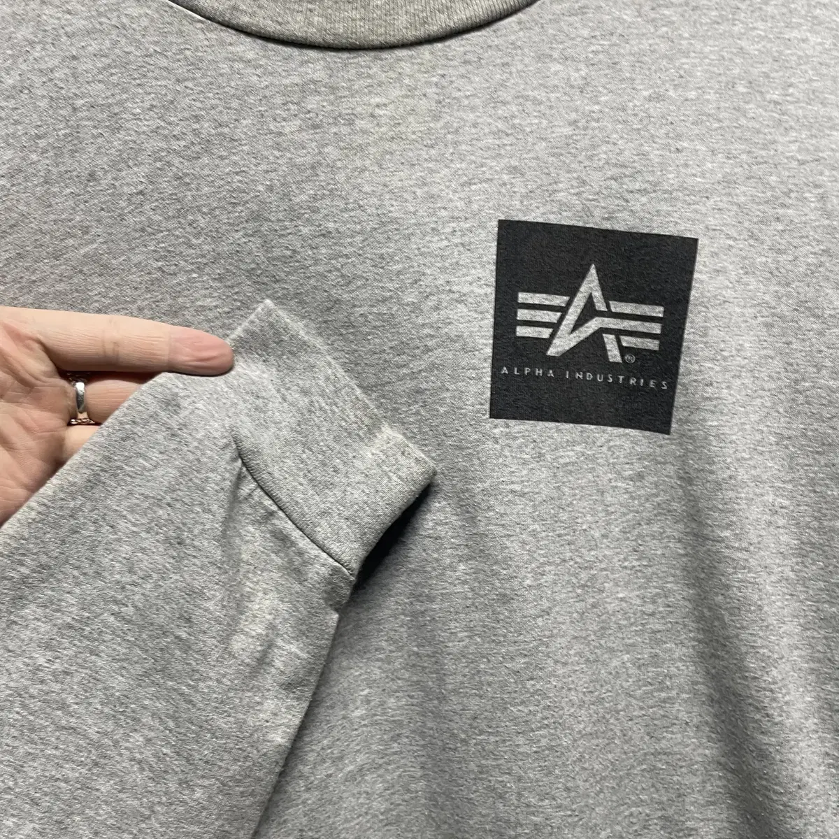 Alpha Industries 알파인더스트리 롱슬리브 긴팔