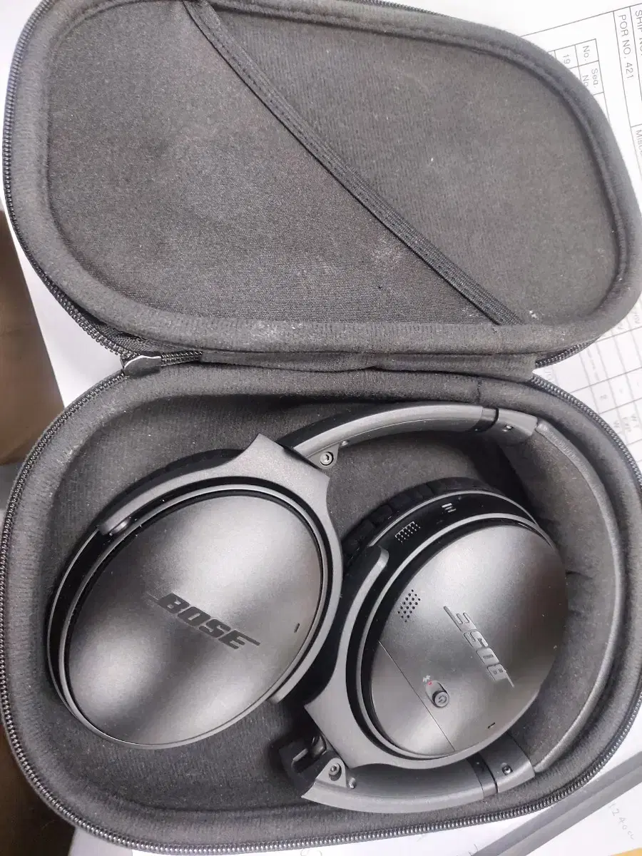 보스 QC35 2 블루투스헤드셋 상태 좋음 헤드셋