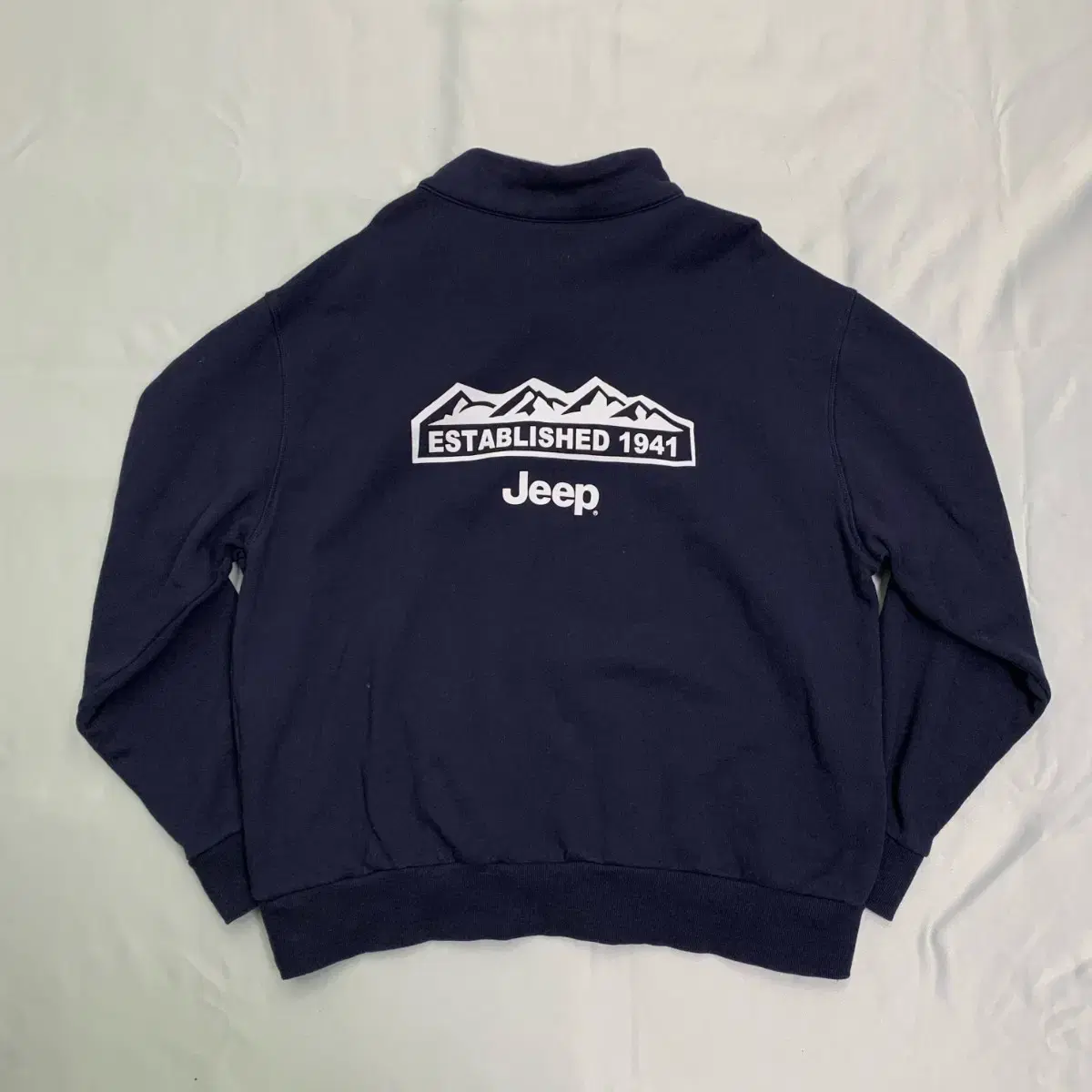 [XL] JEEP 루즈핏 하프집업 스웻셔츠