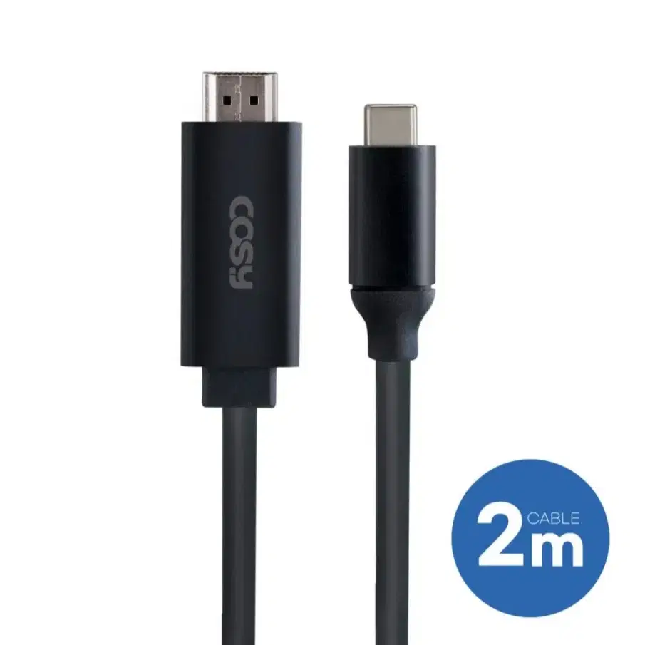 코시 타입C HDMI 변환 케이블 (2m)