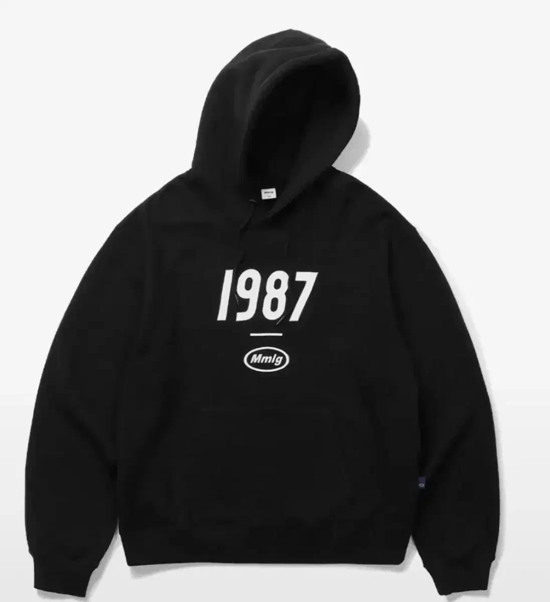 [Mmlg] 19MG HOOD Hoodie Black L size