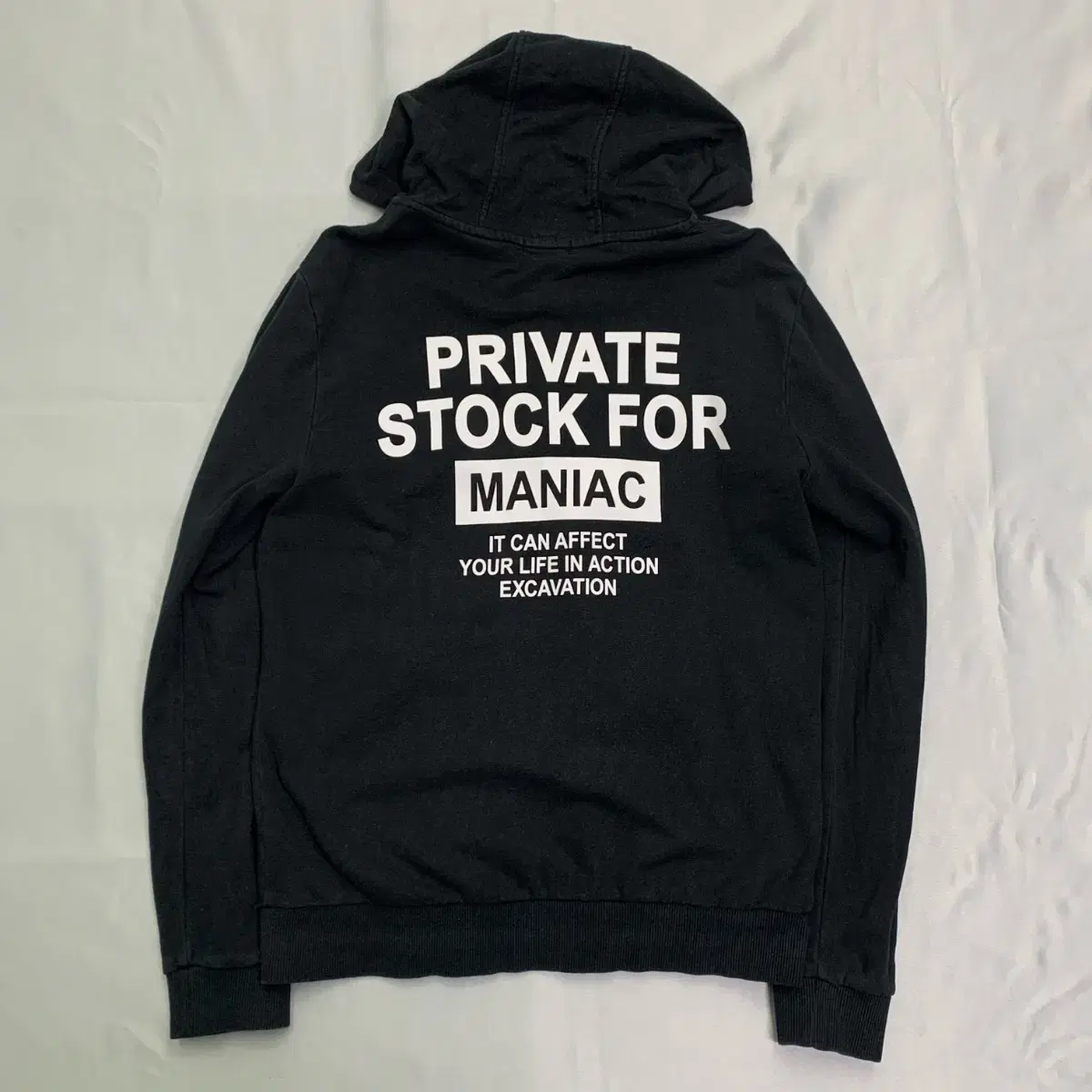 [L] 에비수 PRIVATE STOCK FOR MANIAC 후드집업