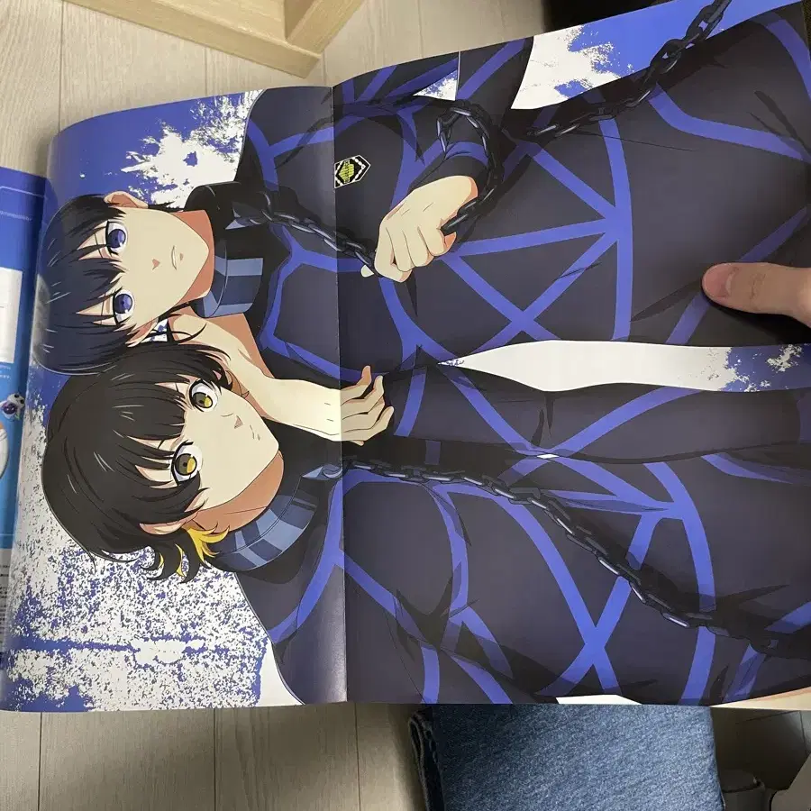 Animage 블루록 커버 잡지