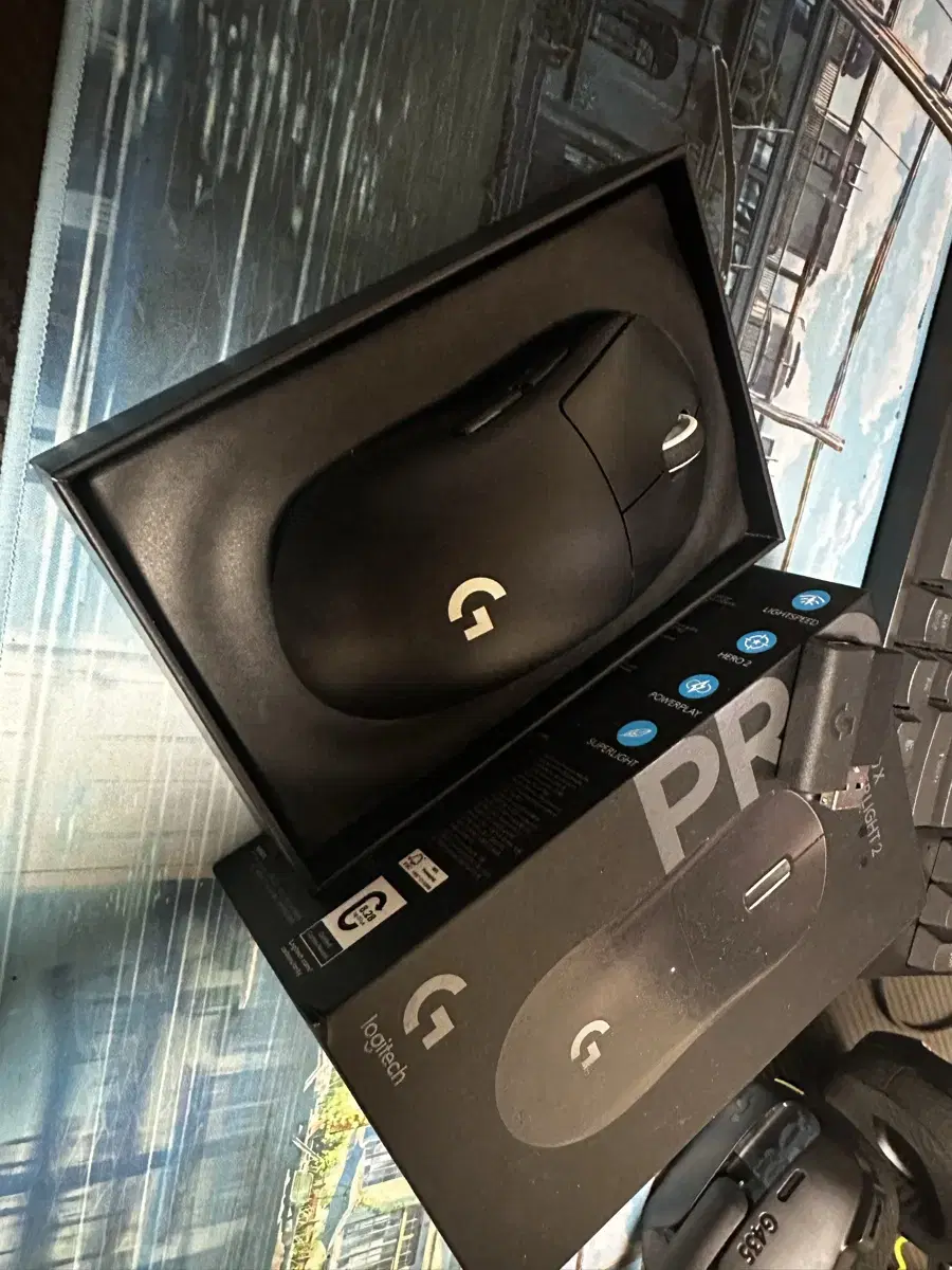 로지텍 G PRO X SUPERLIGHT2 지슈라2 풀박스