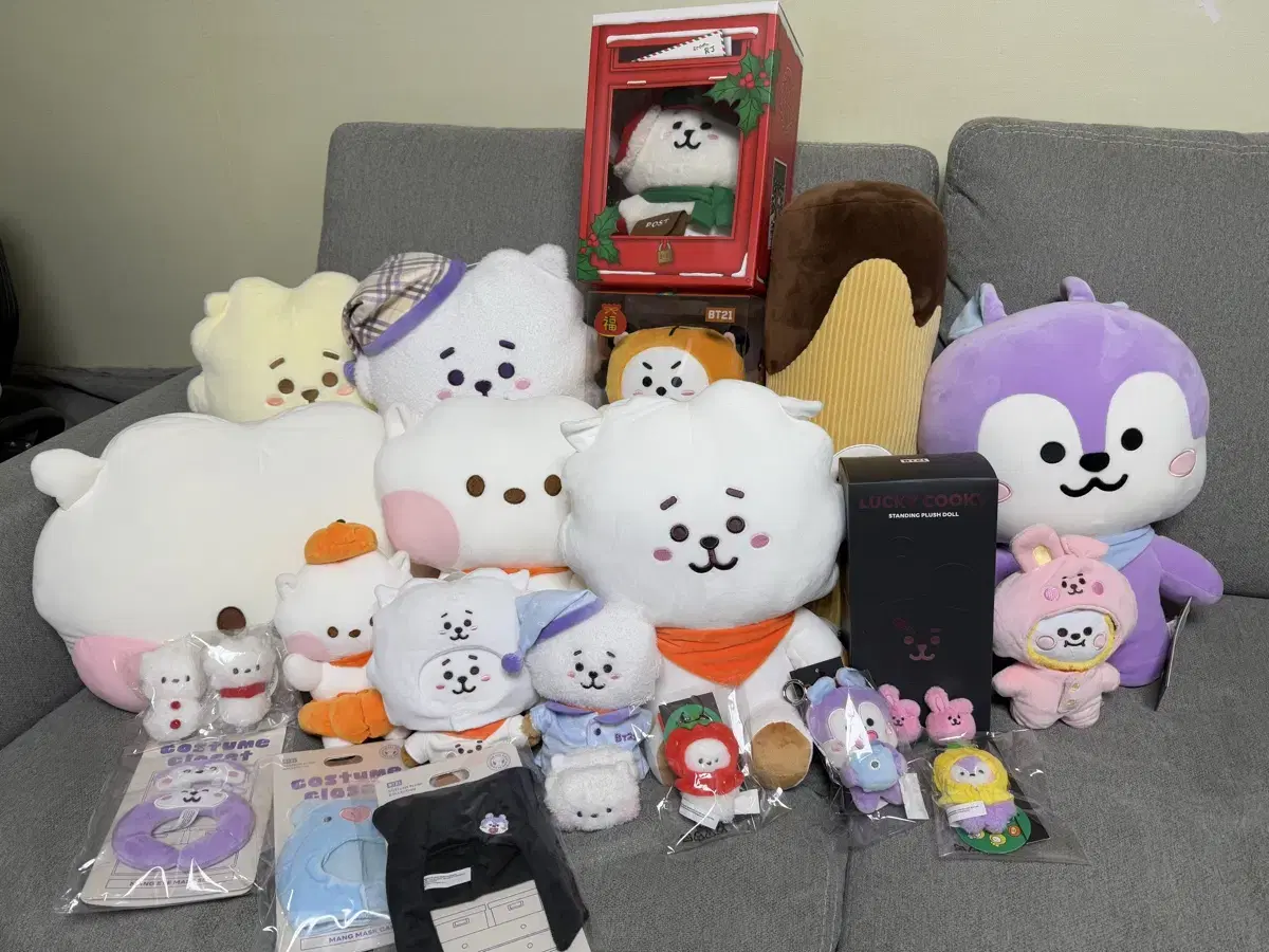 BT21 알제이 일괄 판매